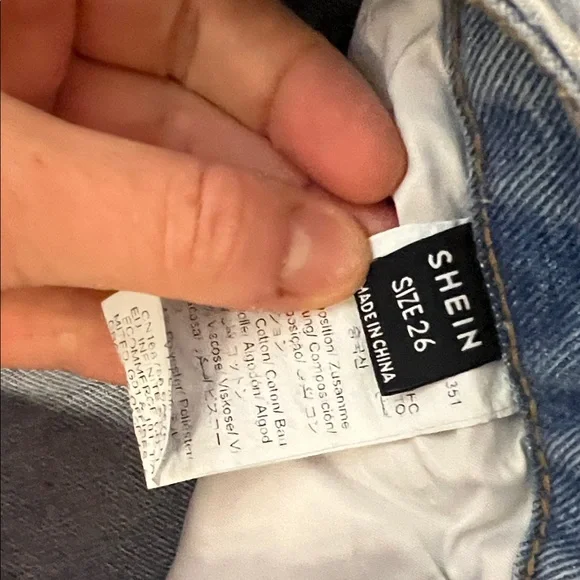 Denim Blue Women's Shorts 6 pairs - Picture 5 of 9